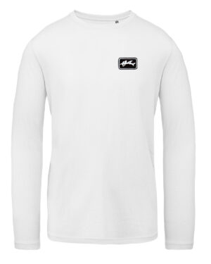 Hai Longsleeve Men - 3 D White