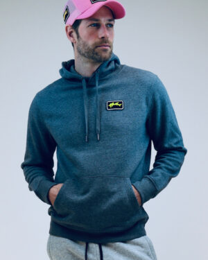 Hai Hoodie Men - 3 D Neon Yellow