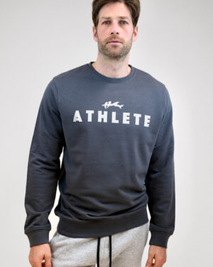 Hai Sweater Men - White Athlete Print