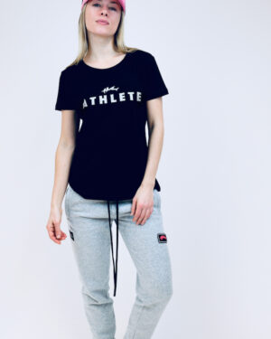 Hai Shirt Women - White Athlete Print